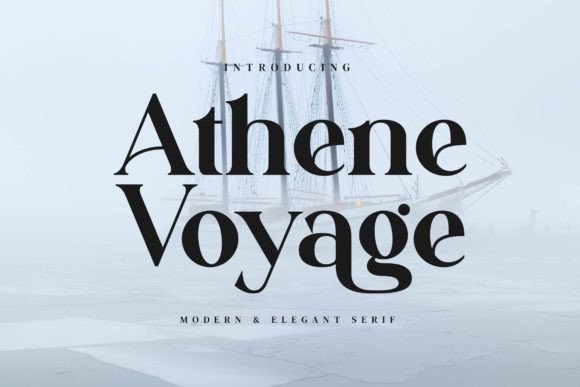 Athene Voyage: A Minimalist Serif Font for Web Design