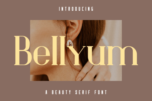 Bellyum: A Serif Font for Elegant Editorial Design