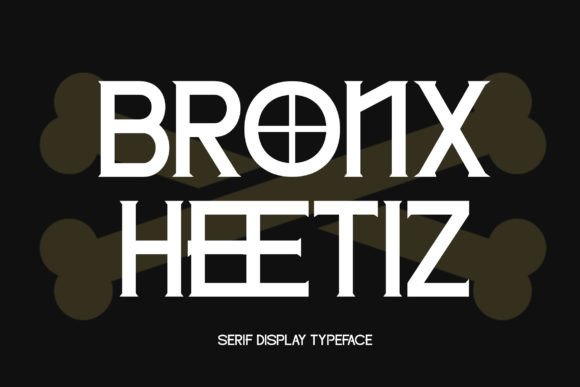 Bronxheetiz: A Serif Font for Editorial Design