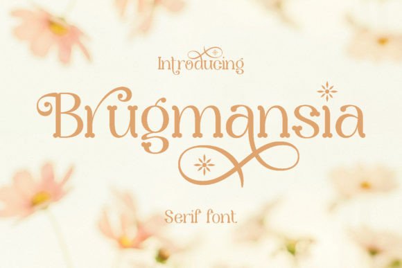 Brugmansia Font: Elevate Your Brand Typography