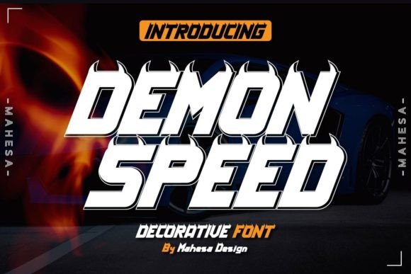 Demon Speed Font: Elevate Your Brand Identity