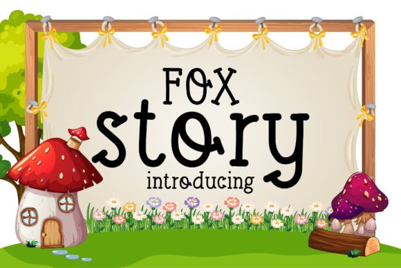 Fox Story Font for Handmade Creators