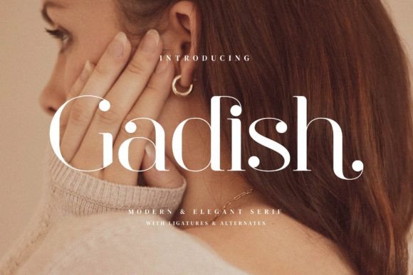 Gadish Font: A Stylish Serif for Modern Branding