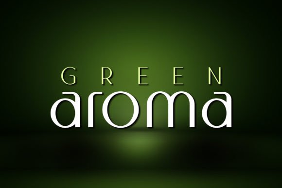 Green Aroma: A Serif Font for Modern Web Design