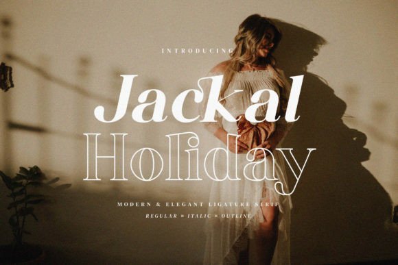 Jackal Holiday Serif Typeface for Web Design