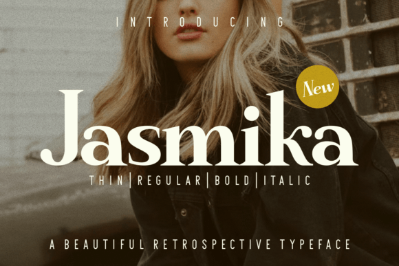 Jasmika: The Serif Font That Elevates Your Brand