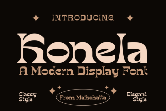 Konela: A Serif Font for Elegant Craft Designs