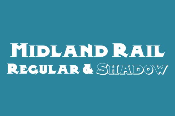 Midland Rail: A Serif Font for Strong Branding