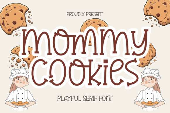 Mommy Cookies Font: A Playful Serif for Web Design