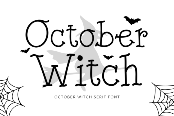 October Witch Typeface for Branding