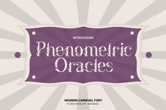 Phenometric Oracles: A Serif Font for Editorial Design