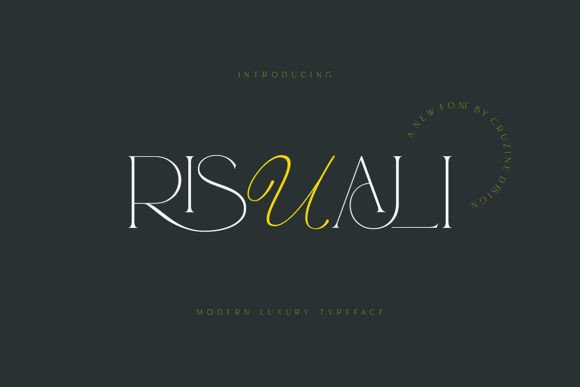 Risuali: A Serif Font for Elegant Branding