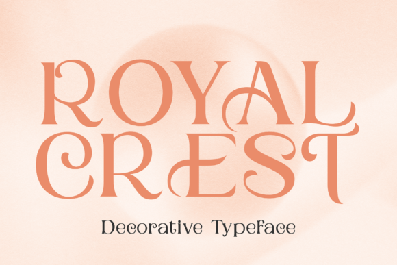 Royal Crest Typeface for Elegant Web Design