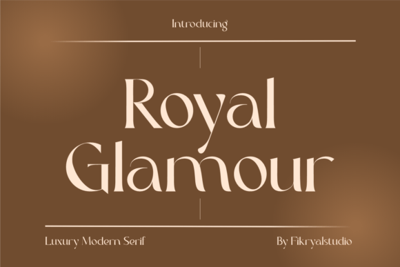 Royal Glamour Font: Elevate Your Brand Visuals