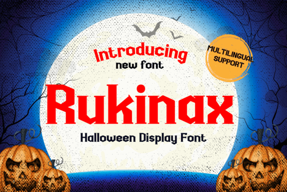 Rukinax Serif Font for Crafters