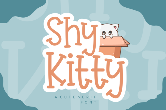 Shy Kitty: A Playful Serif Font for Web Design