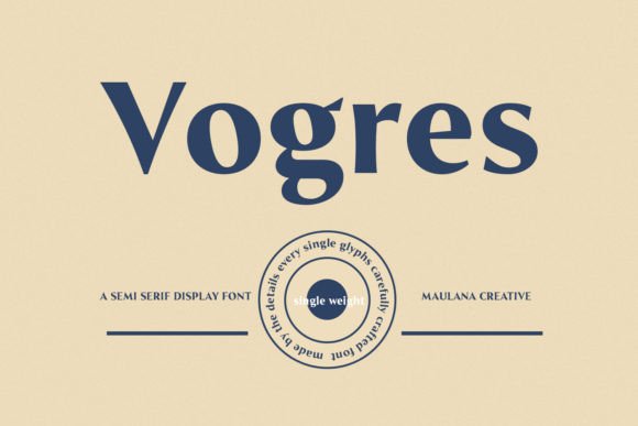 Vogres Typeface Review: Elegant Serif for Branding