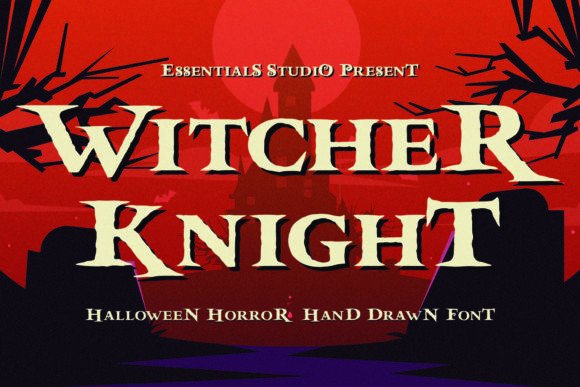Witcher Knight Font: A Bold Serif for Editorial Design